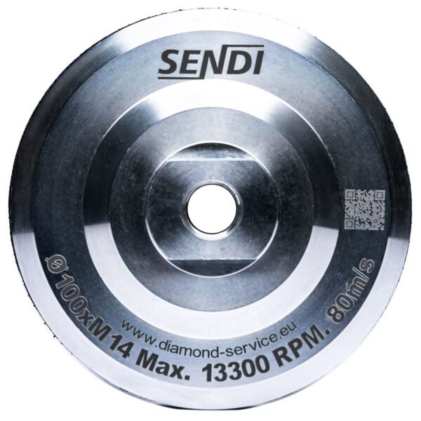 SENDI Klittenband Montagebeugel Ø100 (Aluminium)