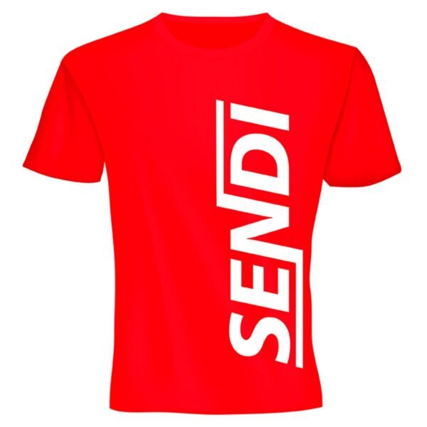 Werk T-shirt T-shirt met SENDI-logo