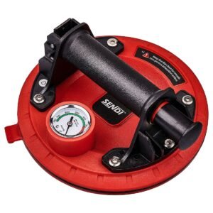 Siliconen tegelzuignap met drukmeter SENDI SC-20S