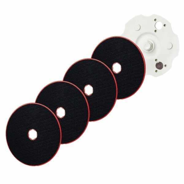 Magnetische adapter voor polijstpads met verwisselbare houders SENDI SwapCap 4x Ø100 - Afbeelding 3